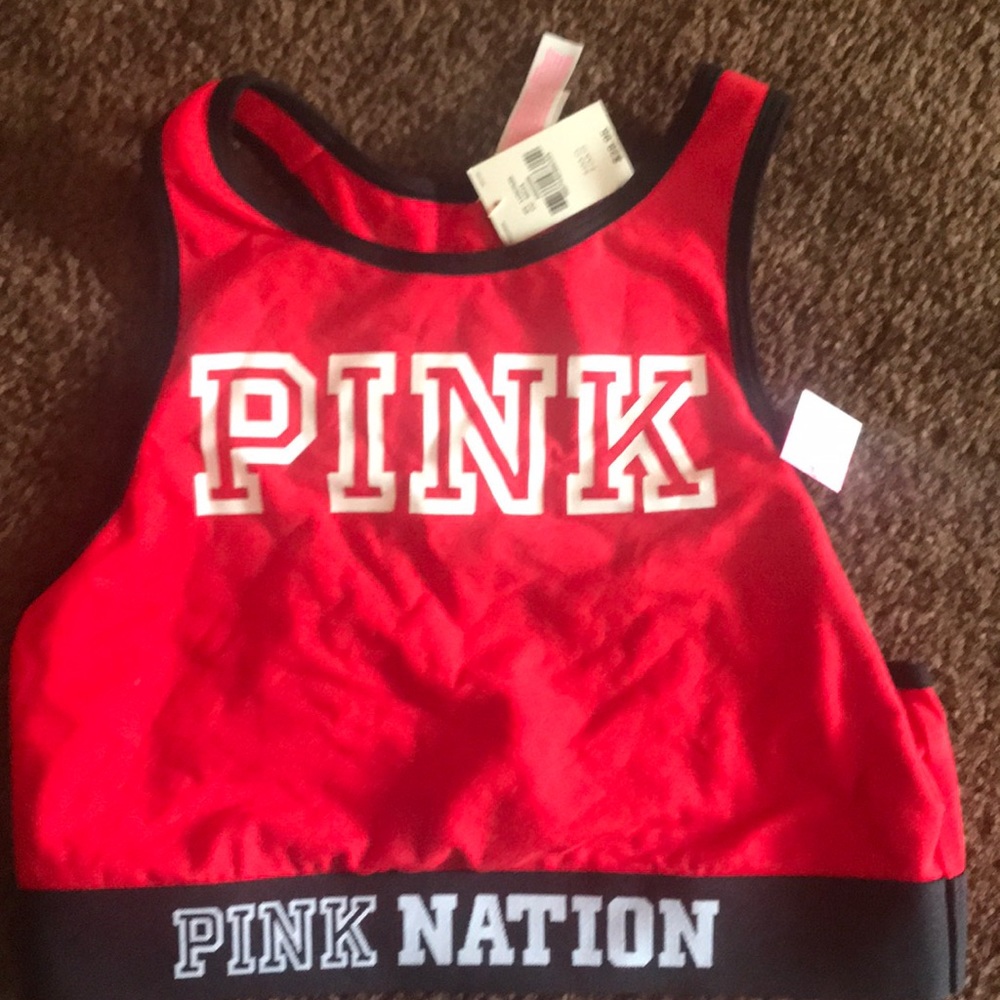 Victoria’s Secret pink sports bra